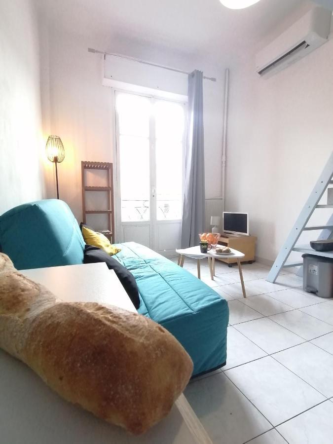 Le Cocon - Charmant F1 Bis - Centre Ville A 2 Pas De La Promenade Des Anglais Apartman Nizza Kültér fotó